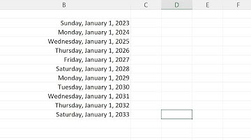 How to AutoFill Dates in Excel (Days, Weekdays, Months and Years)