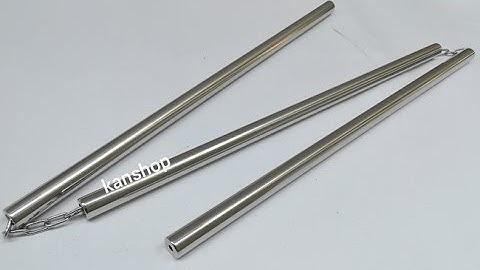 KAN SHOP - Bán côn tam khúc Inox xích xoay linh hoạt. Mẫu mới 2017. #nunchaku. #kanshop