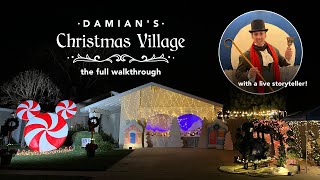 Damian's Christmas Village 2025 & Brock Performs A Christmas Carol 🔔