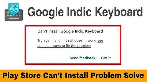Google Indic Keyboard Can