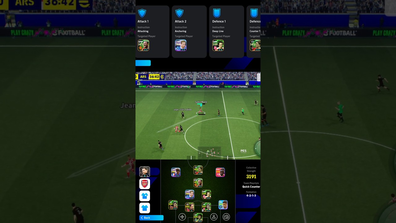 BEST Quick Counter Formation in eFootball 2026 