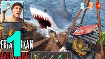 Survival Raft: Lost on Island - Simulator - Gameplay Walkthrough Part 1