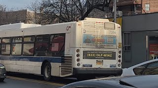 MTA Bus 2015 NF XD40 7374 on the Q23 108th Av stop now removed