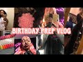 PREPARE WITH ME FOR MY BIRTHDAY | Flower Bouquet, I GOT PINK HAIR, Eyebrows, Nails + more