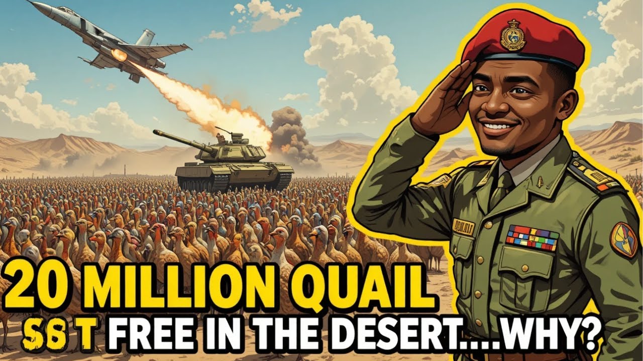 What is REALITY Behind Ibrahim Traoré’s Plan to Release 20 Million Quail into the Desert?