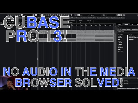 Cubase Pro 13 NO AUDIO in the media browser solved! - YouTube