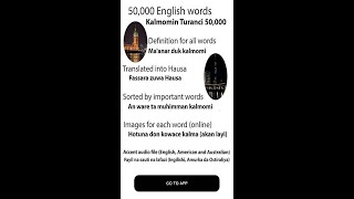 hausa to english dictionary screenshot 5