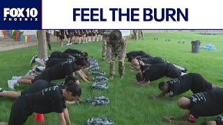 USAA employees simulate first day of basic training l FOX 10 Phoenix