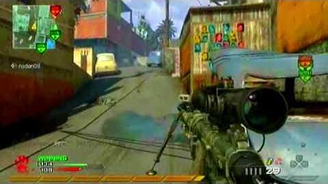 MW2 Long 360 Quick Scope Fail