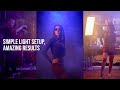 A Simple 2 Light Portrait Setup! Prod. Ft. Nanlite Pavoslim 60c & 120c