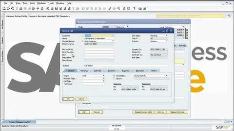 SAP Business One 8.8 User Interface Overview