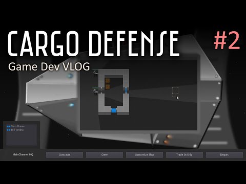 New Game In Development - "Cargo Defense" (Game Dev VLOG #2)