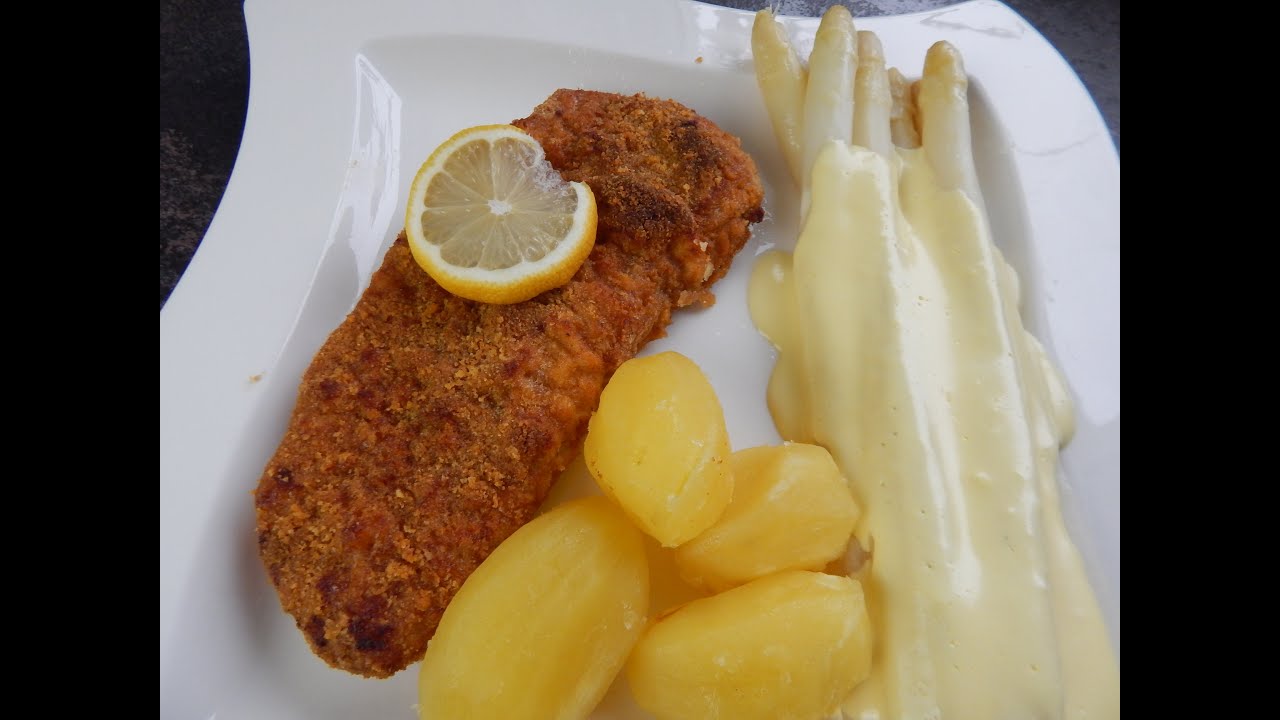 Schnitzel. Wiener Art, aus dem Ofen.