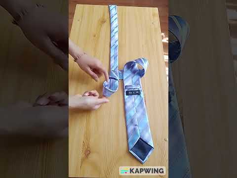 How to Tie a Tie in 10 Seconds Full Windsor Knot