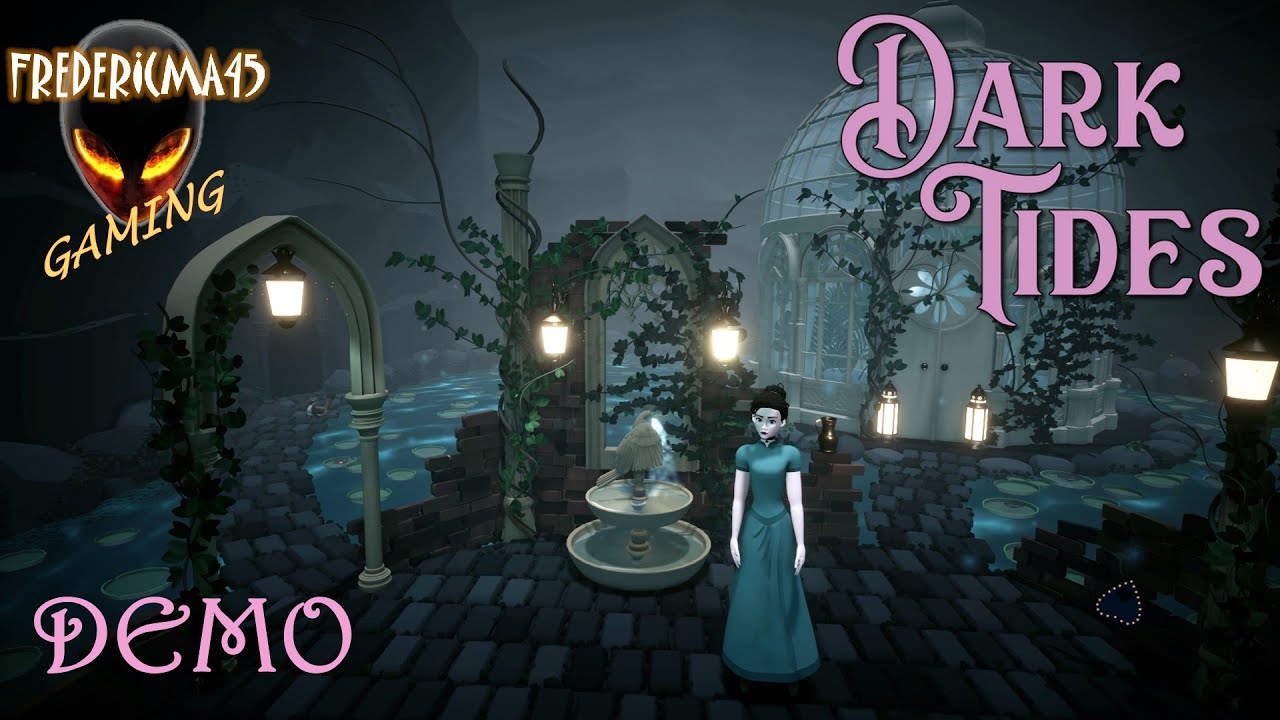 Dark Tides FULL DEMO Walkthrough (Horrifying Point-and-click Adventure Game)