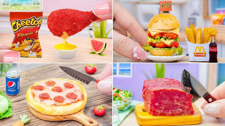 3000+ Mini Cooking Recipes | Delicious Miniature Food Cooking Compilation 💖  Beef, Cheetos, Chicken thumbnail