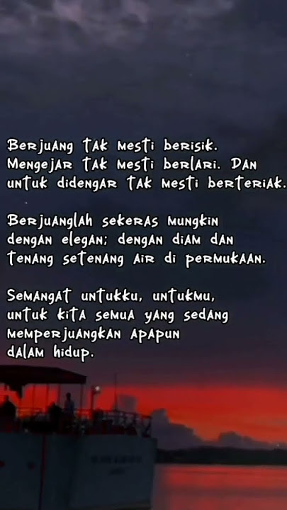 sukses dalam diam || QUOTE ISI HATI || QUOTE INSPIRATIONAL OF LIFE