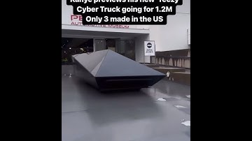 Kanye West New Yeezy Cyber Truck For $1.2M Only 3 Made 😮