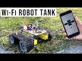 WiFi Robot Tank | ESP32 + Smartphone Controlled 👌🔥