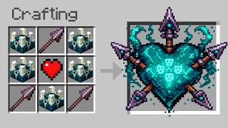 Minecraft but You Craft Hearts