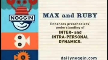 Noggin Max and Ruby Curriculum Board (noggin.com and dailynoggin.com Versions) (2006 and 2007)