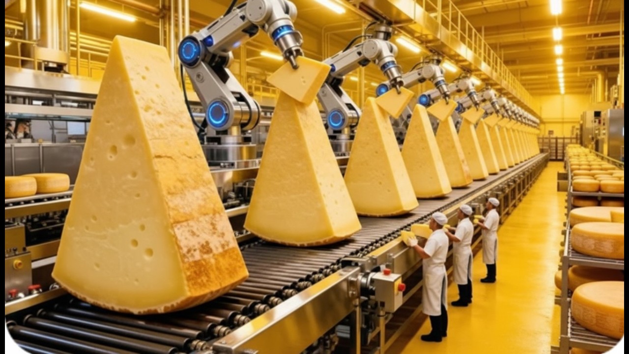 How Cheese Is Made: Advanced Industrial Automation & Robotics