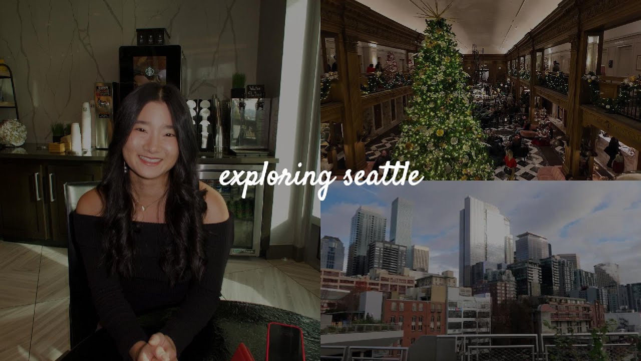 exploring seattle | pike place, gingerbread houses, sushi
