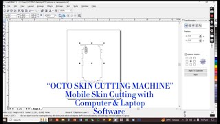 OCTO MOBILE SKIN CUTTING MACHINE USE WITH COMPUTER & LAPTOP SOFTWARE screenshot 3