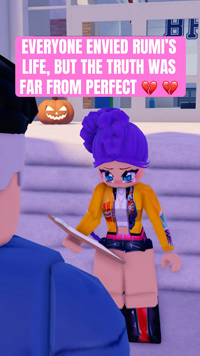 EVERYONE ENVIED RUMI’S LIFE, BUT THE TRUTH WAS FAR FROM PERFECT 💔 #roblox #robloxedit #shorts