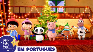 Um Feliz Natal pra Todos | Canções para crianças | Little Baby Bum em Português