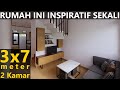 Sungguh Inspiratif ! Rumah Minimalis ini hanya berukuran 3x7 meter