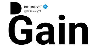Gain Synonyms | Thesaurus | Similar Words 