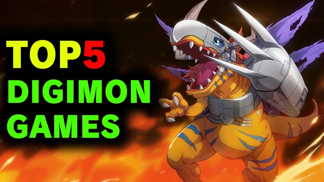 TOP5 - Games de Digimon que Precisam ser Jogados