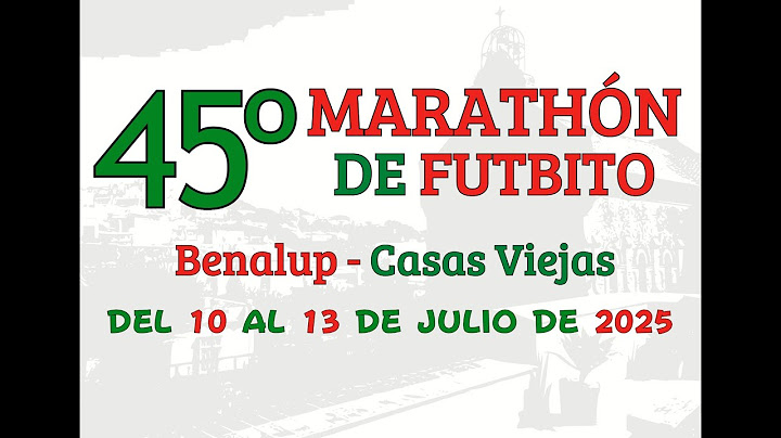 45 MARATHÓN BENALUP-CASAS VIEJAS | DOMINGO DÍA 4 (FINALES)