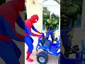 JOKER SABOTAGE: SPIDER-MAN AND HULK #SHORTS #SPIDER-MAN #HULK