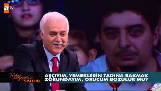 Aşçıyım yemeklerin tadına bakmak zorundayım.  Orucum bozulur mu? - atv Resimi