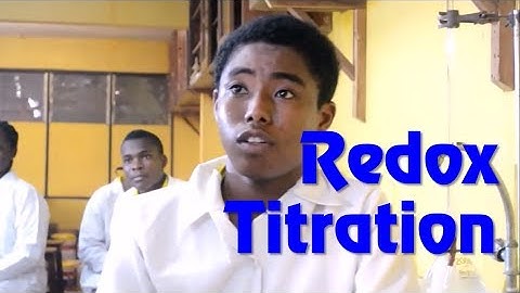 Simple Redox Titration