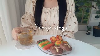 🎁 Making Jean-shaped cookies for New Year's Day, unboxing snail supplies, malatang /Korean vlog by 연조 Yeonjo 11,666 views 3 months ago 28 minutes