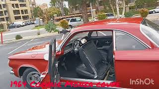 Ember Red 1964 Corvair Monza coupe for sale in Costa Mesa