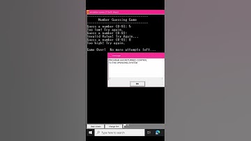 Simple Number Guessing Game in Assembly! 🔢🎮 | Easy Project" #studyzone #coding  #assemblylanguage