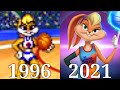 Evolution of Lola Bunny in Games 1996-2021