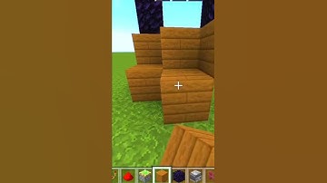 HOW TO MAKE an Automatic Nether Portal in Minecraft