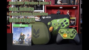 Xbox Elite Wireless Series 2: Halo Infinite Limited Edition Controller Unboxing