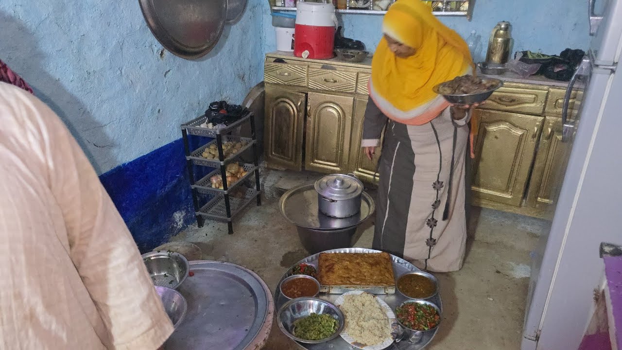 الليله عيد الليله  الليله حماتي جات فطرت عندي وفرحتي بدنيا مافيها  عيالي عملو الصح معها 