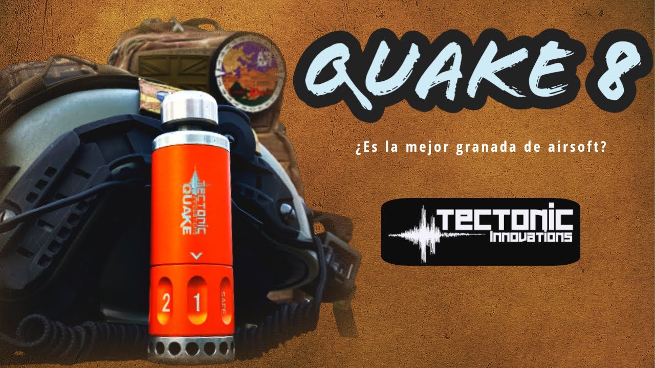 💥 QUAKE 8 ¿LA MEJOR GRANADA DE AIRSOFT? 🤔🤔 YouTube