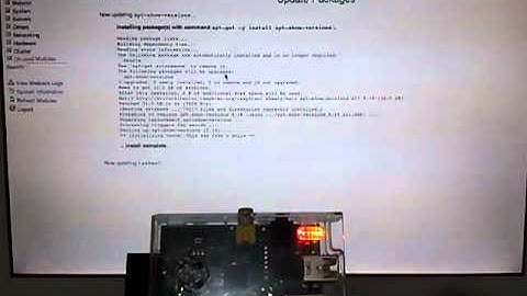 Raspberry PI - Webmin Update