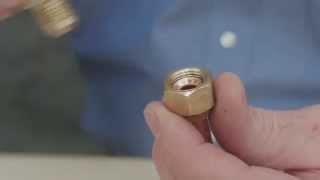 How to Install a BrassCraft® Flare Fitting