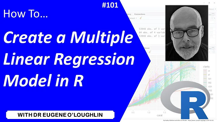 How To... Create a Multiple Linear Regression Model in R #101