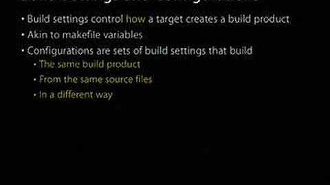 Apple WWDC 2006 - Welcome to XCode (Part 4 of 6)