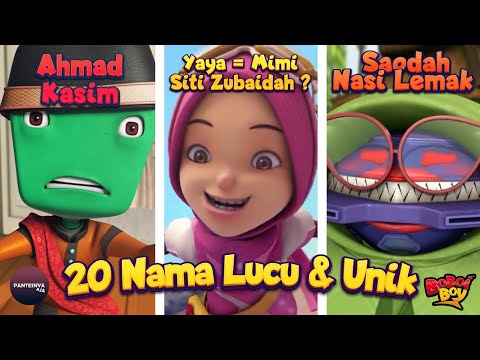 20 Nama Lucu Dan Unik